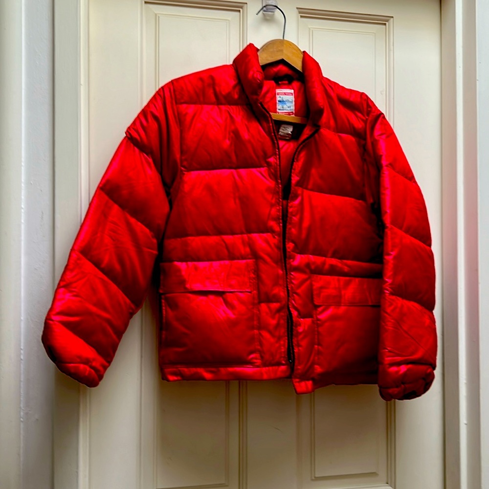 Vintage 1970’s fast line kit puffer jacket